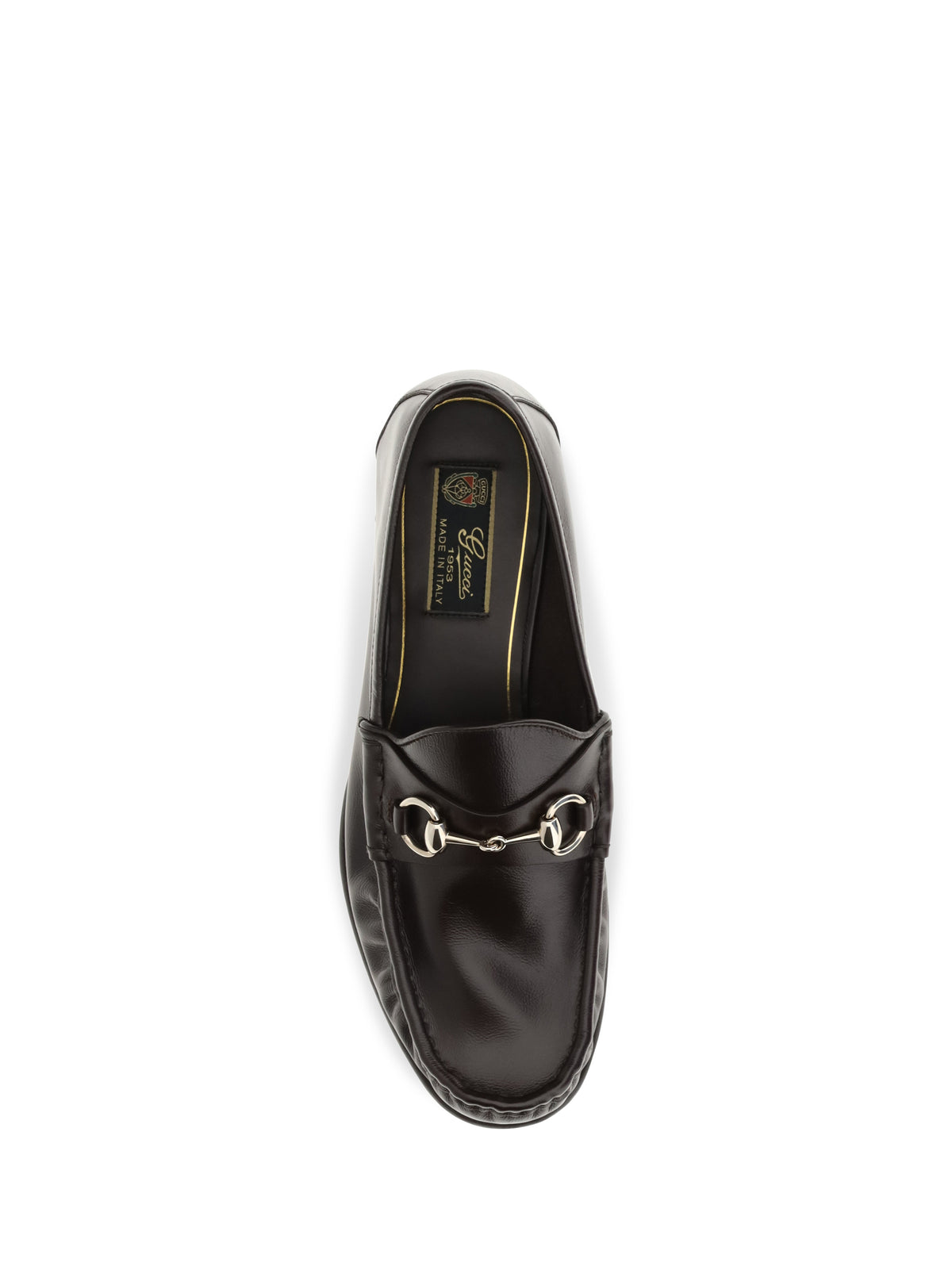 Gucci Men Lugano Leather Loafers