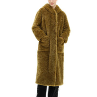 Herno Curly Faux Fur Coat Women