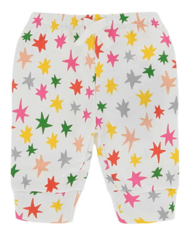 Stella McCartney  Multicolor Stars Fleece Trousers