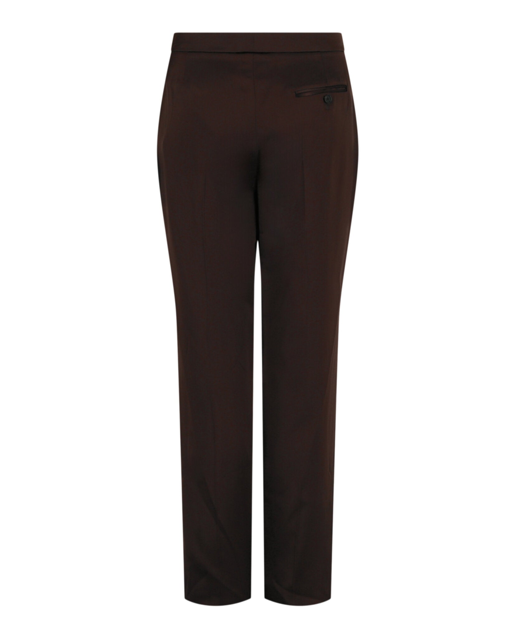 Alexander McQueen Alexander McQueen Womens Satin Straight Leg Pants