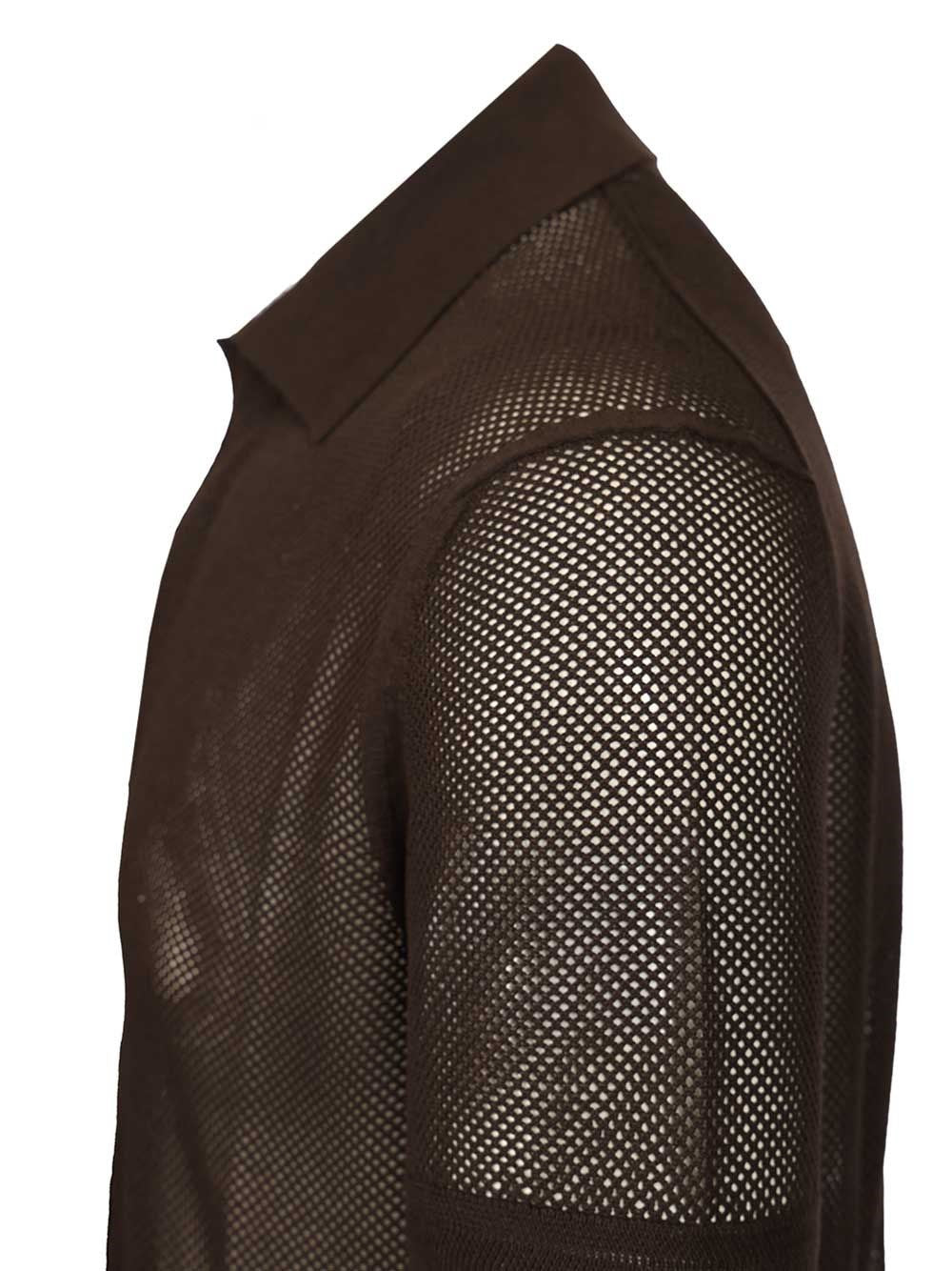 Tom Ford Men Knitted Polo Shirt