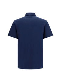 VALENTINO Valentino Men Cotton Piqué Polo With Vlogo
