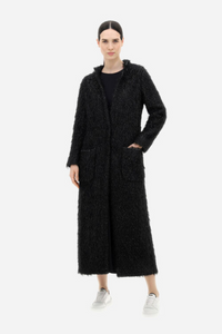 Herno Women's Coat In Sparkling Night Black