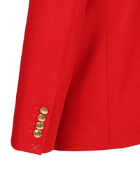 Celine Men Tailored Blazer In Lined Wool Flannel
