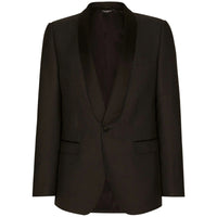 Dolce & Gabbana Black Jackets - Blazers Men