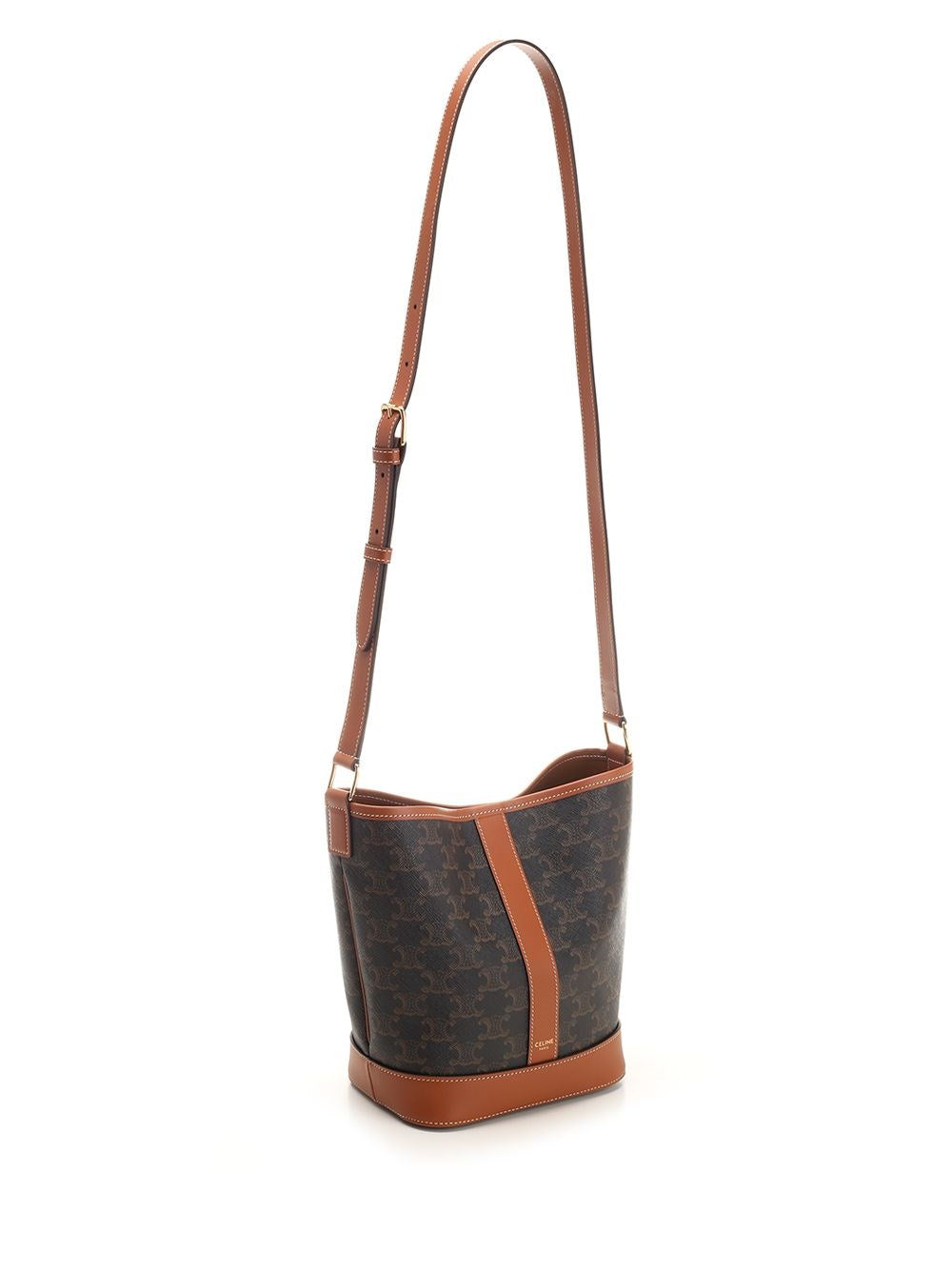 Celine Women "Triomphe" Bucket Bag