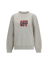 OFF-WHITE Off-White Women Off College Crewneck Sweatshirt