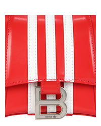 Balenciaga Balenciaga Womens  x Adidas Hourglass Striped Shoulder Bag
