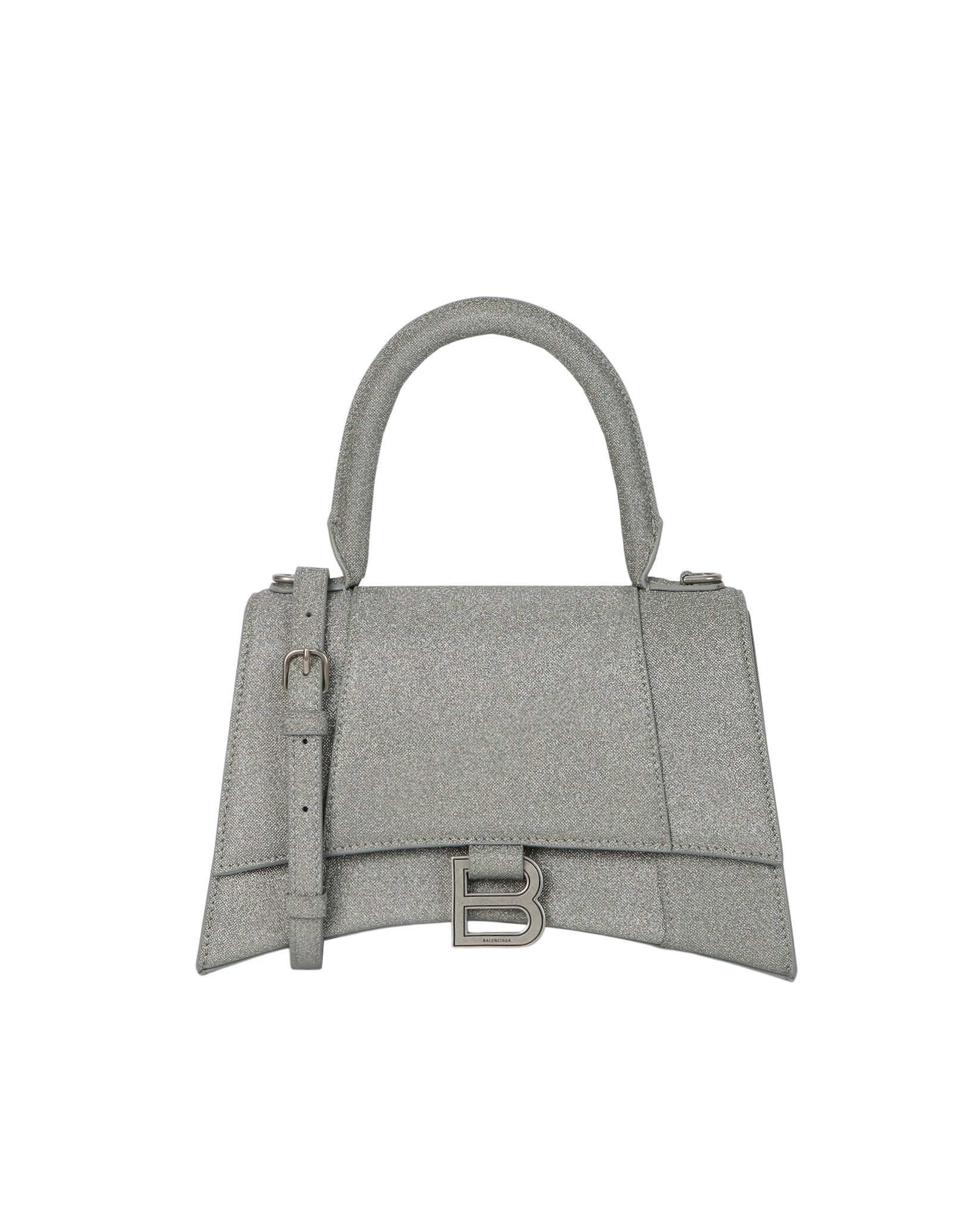 Balenciaga Balenciaga Womens Glitter Hourglass Handbag