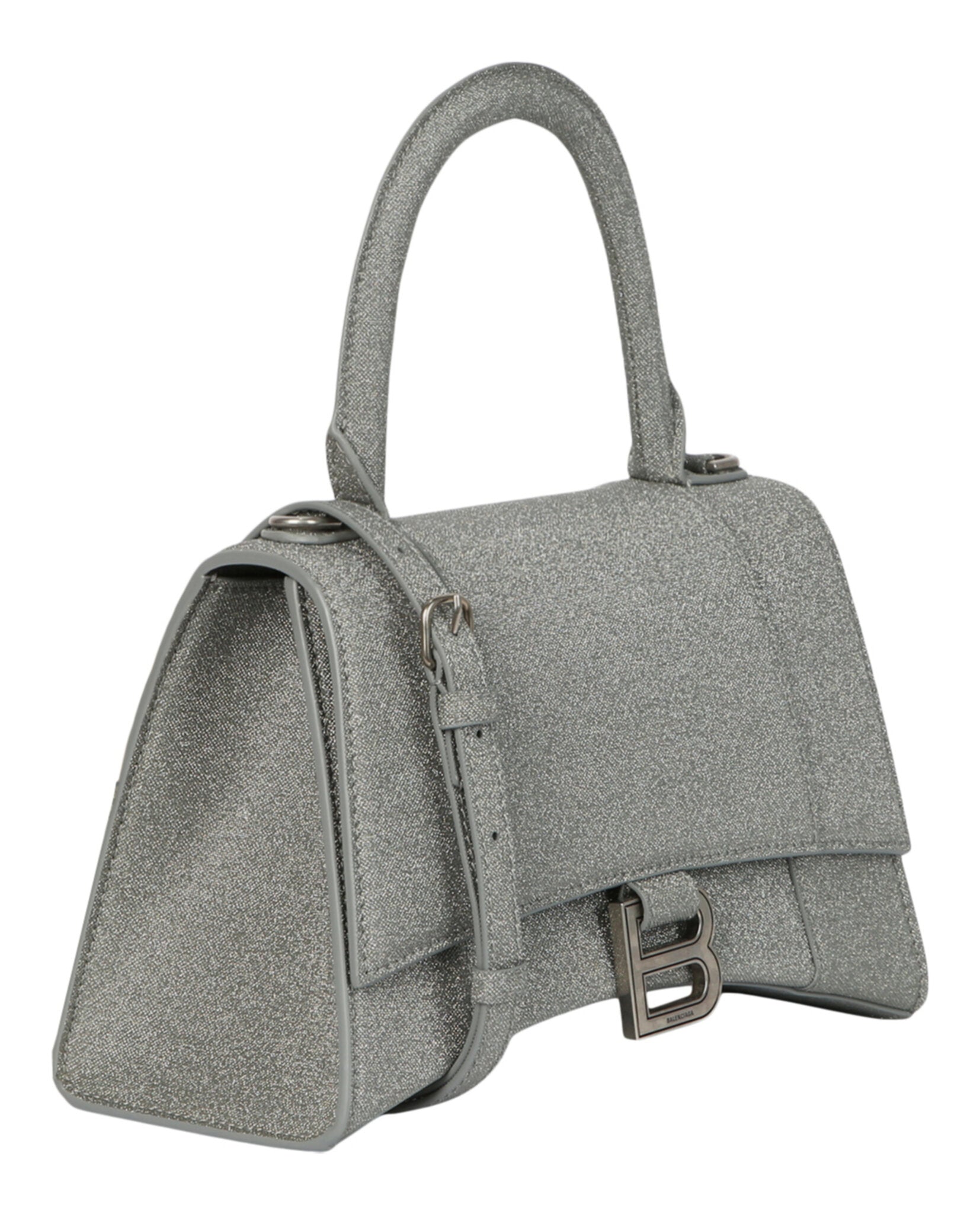 Balenciaga Balenciaga Womens Glitter Hourglass Handbag