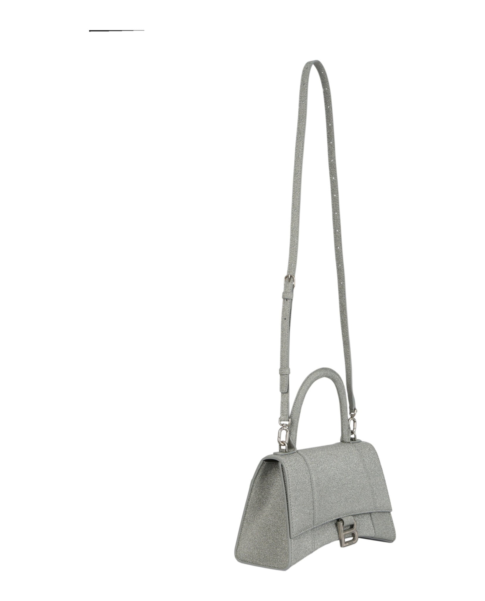 Balenciaga Balenciaga Womens Glitter Hourglass Handbag