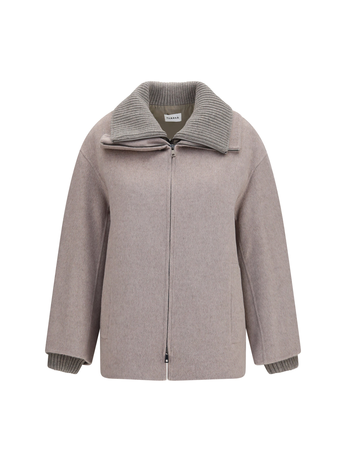 P.A.R.O.S.H. Women Double Wool And Quilted Jacket