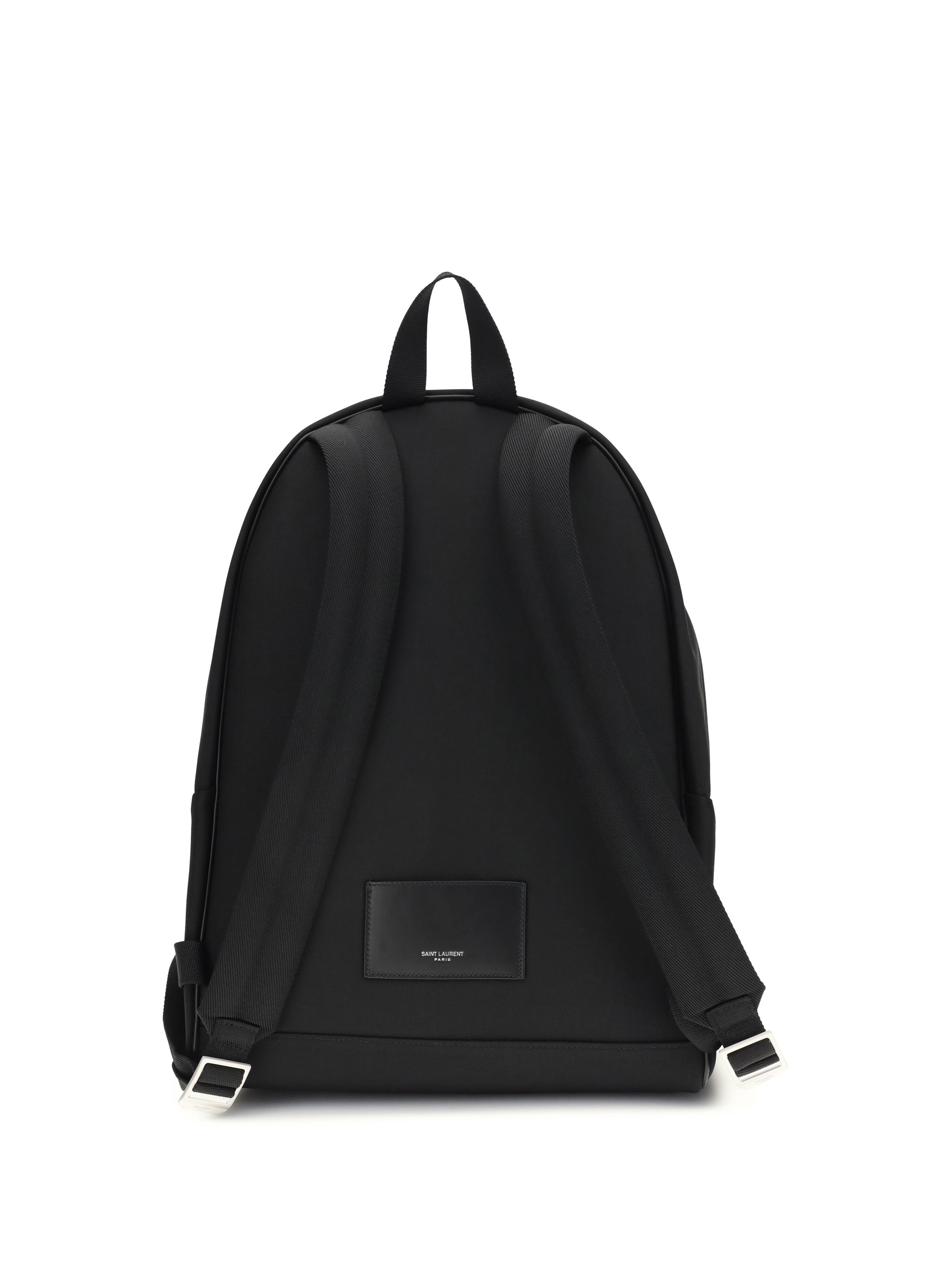 SAINT LAURENT Saint Laurent Men City Backpack In Leather And Nylon