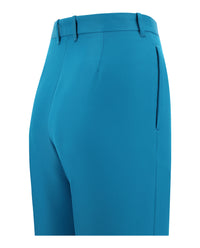 Balenciaga Balenciaga Womens High-Waist Tailored Flared Pants