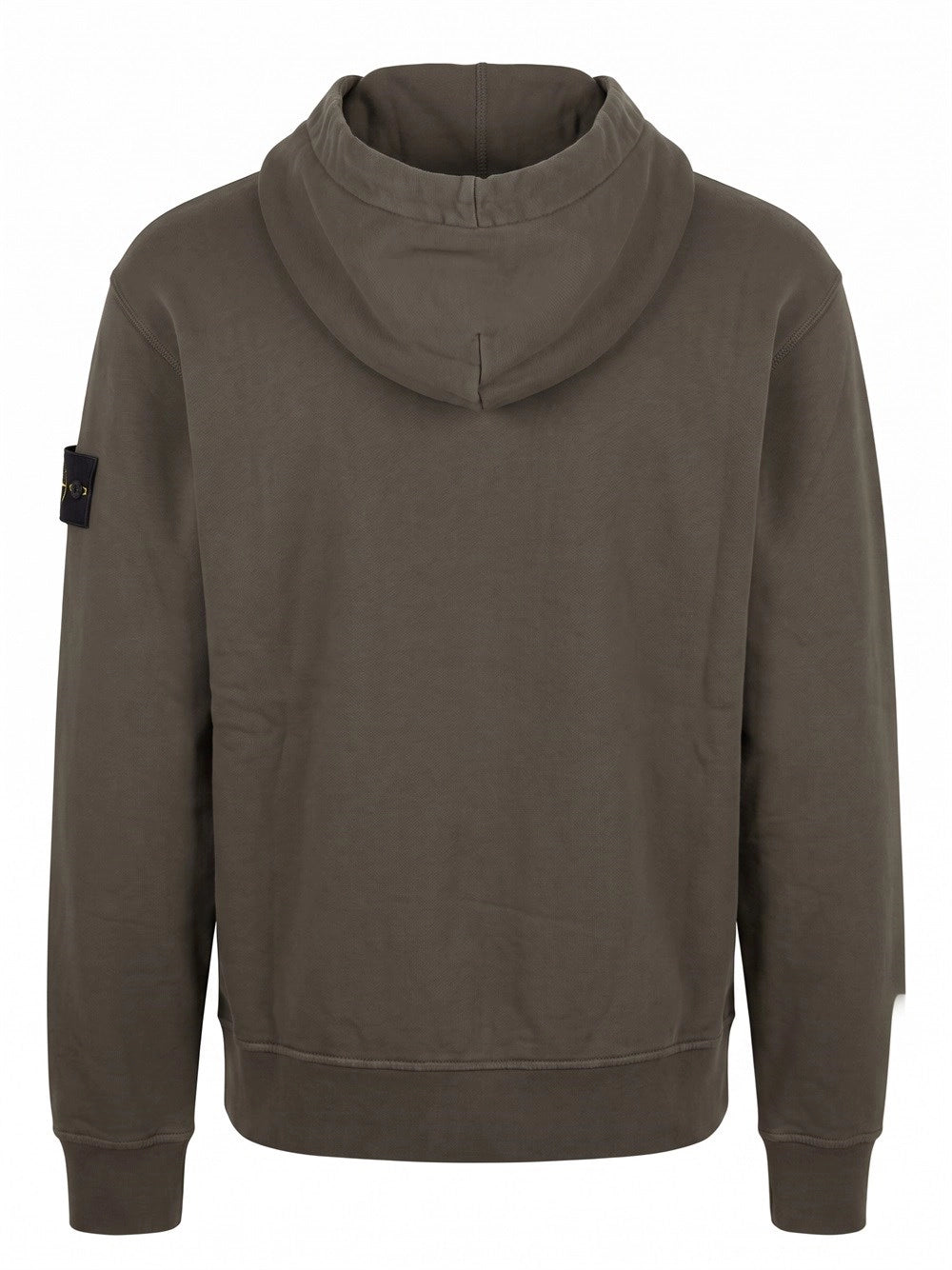 Stone Island Men Organic Cotton Fleece Hoodie Sweatshirt
