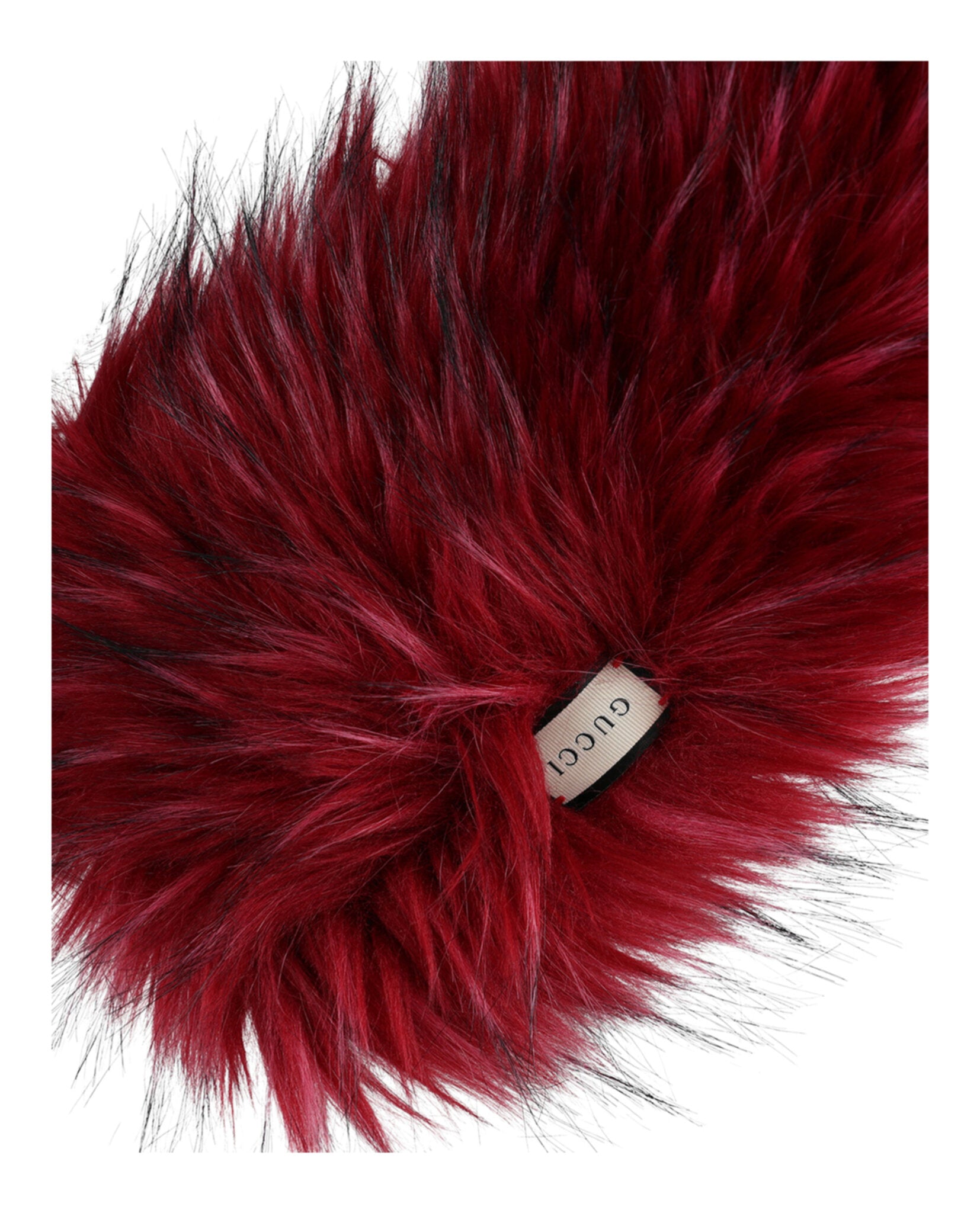 Gucci Womens Faux Fur Scarf