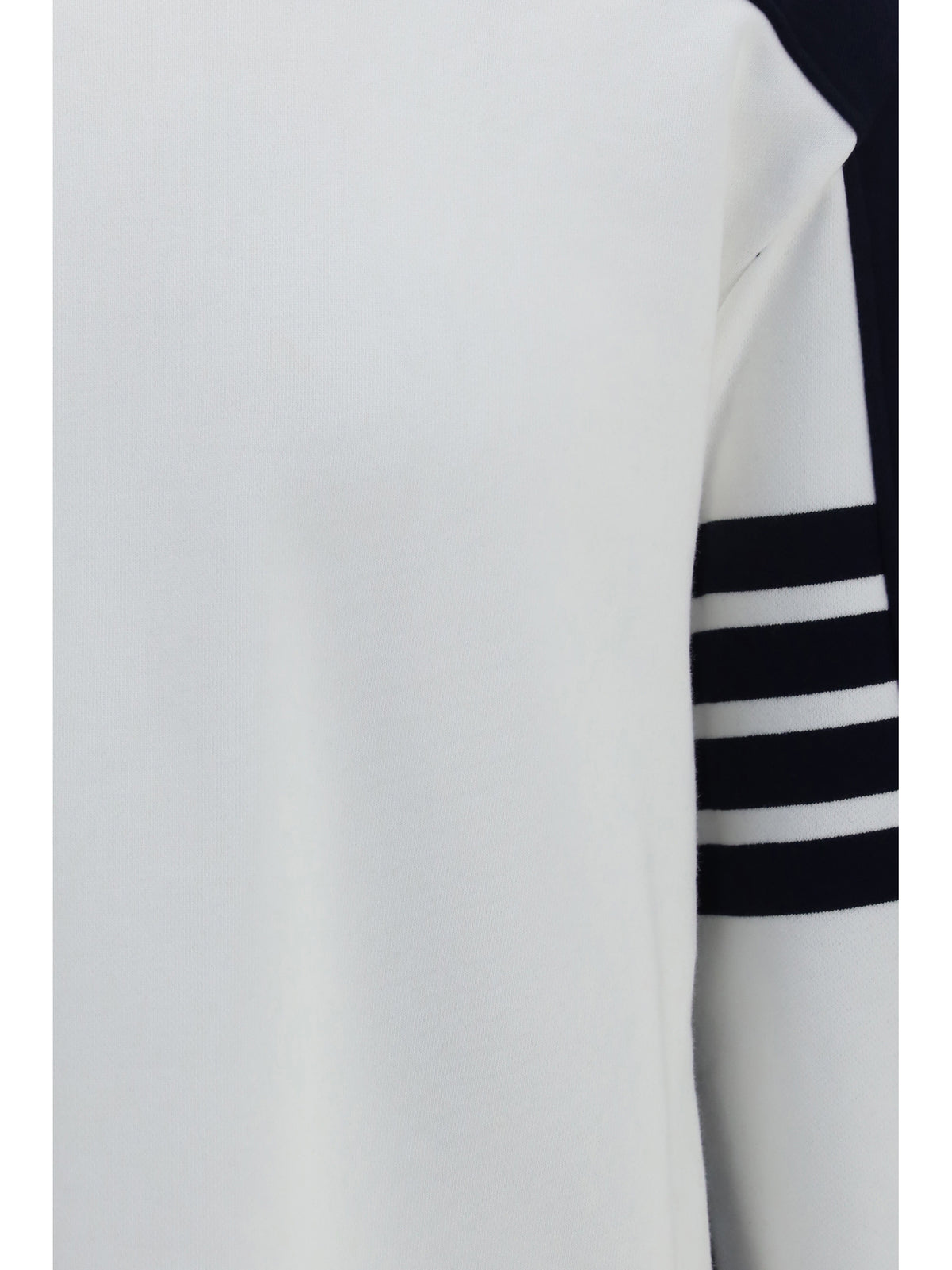 THOM BROWNE Thom Browne Men Colorblock Crewneck Sweatshirt With 4-Bar Detail