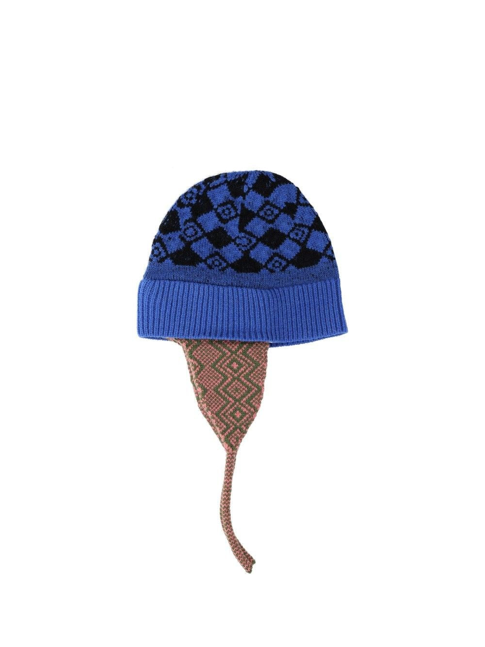 Dries Van Noten Men Marvin Jacquard Wool Beanie