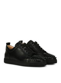 Christian Louboutin Men Sneakers Louis Junior Spikes Flat