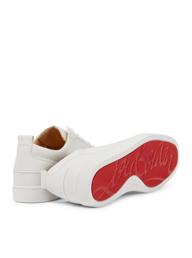 Christian Louboutin Men Sneakers Louis Junior Spikes Flat