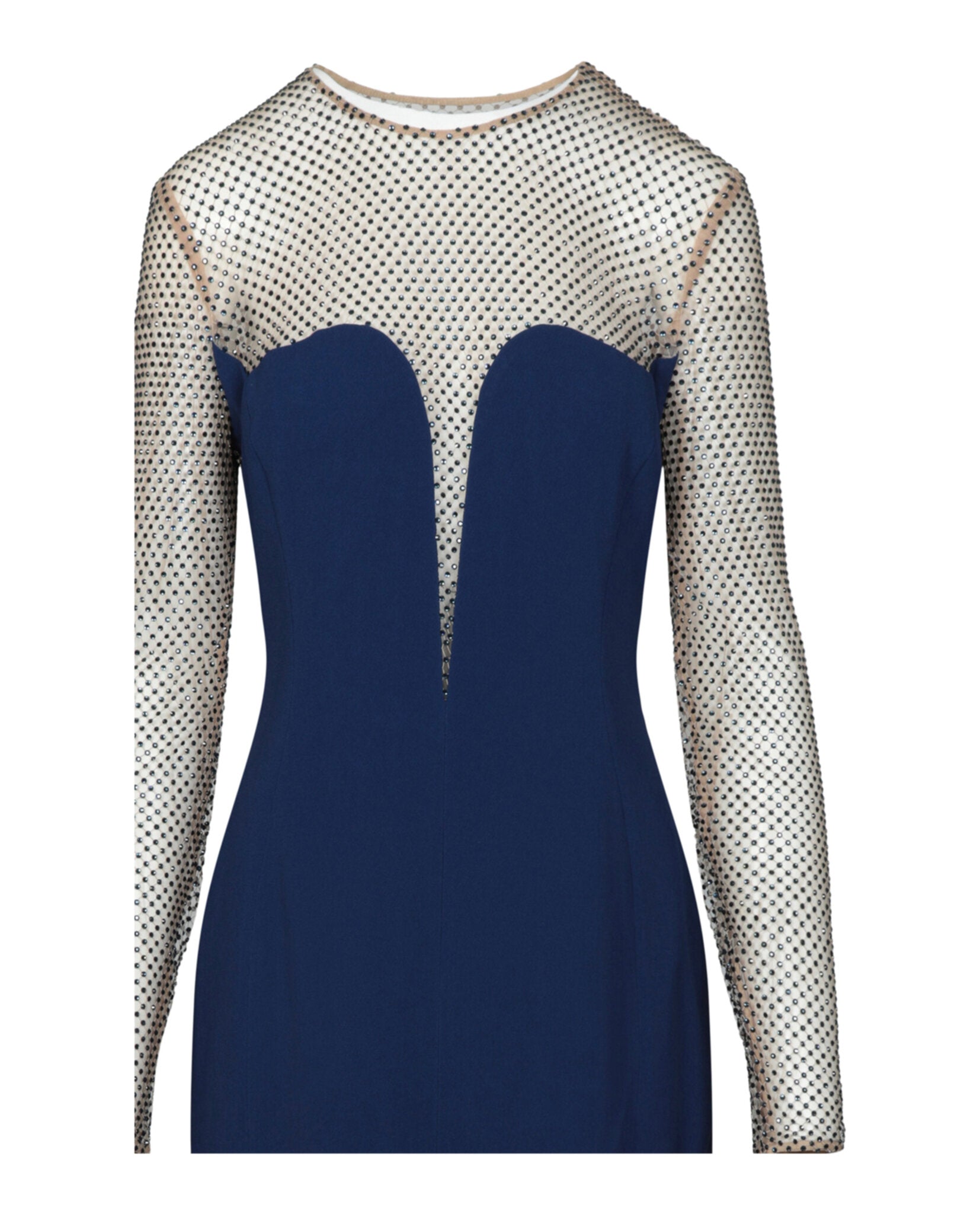 Stella McCartney Womens Myah Embellished Long Sleeve Gown