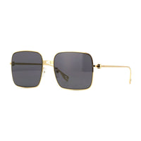 Fendi Fendi Sunglasses Square Rimless, Shiny Endura Gold Frame and Smoke Lens FE40123U30A