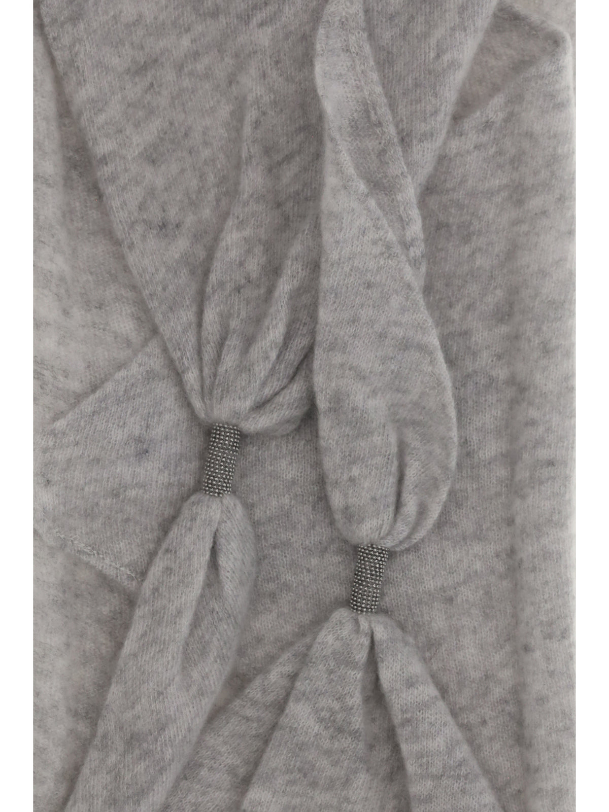 Brunello Cucinelli Women Cashmere Scarf With Monile Details
