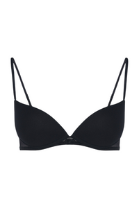 La Perla Black Push-Up Bra With Leavers Lace