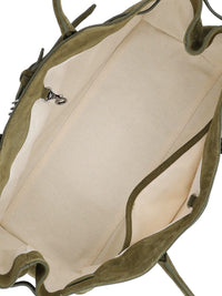 Margesherwood Women Grandma Used Large Suede Bag