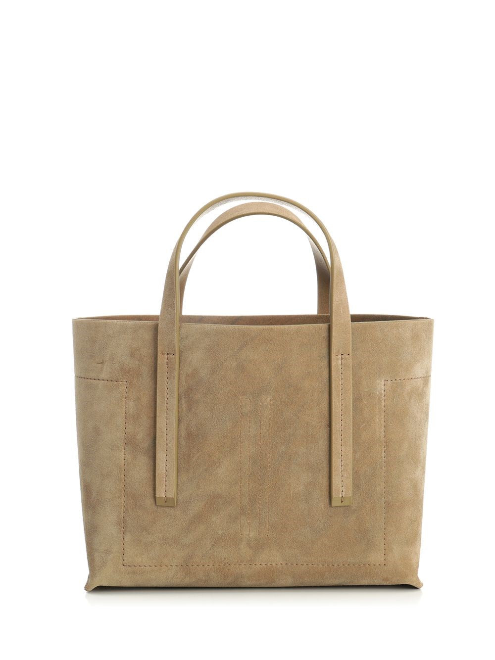 Rick Owens Women Suede Mini Shopper