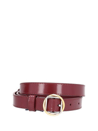 Jacquemus Women Salon Leather Belt