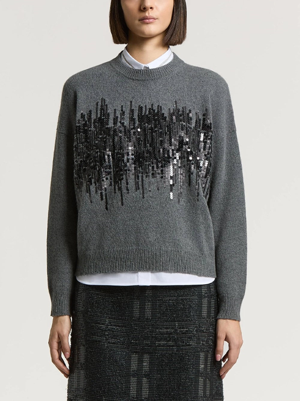 Peserico Women Sweater With Sequins