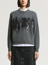 Peserico Women Sweater With Sequins