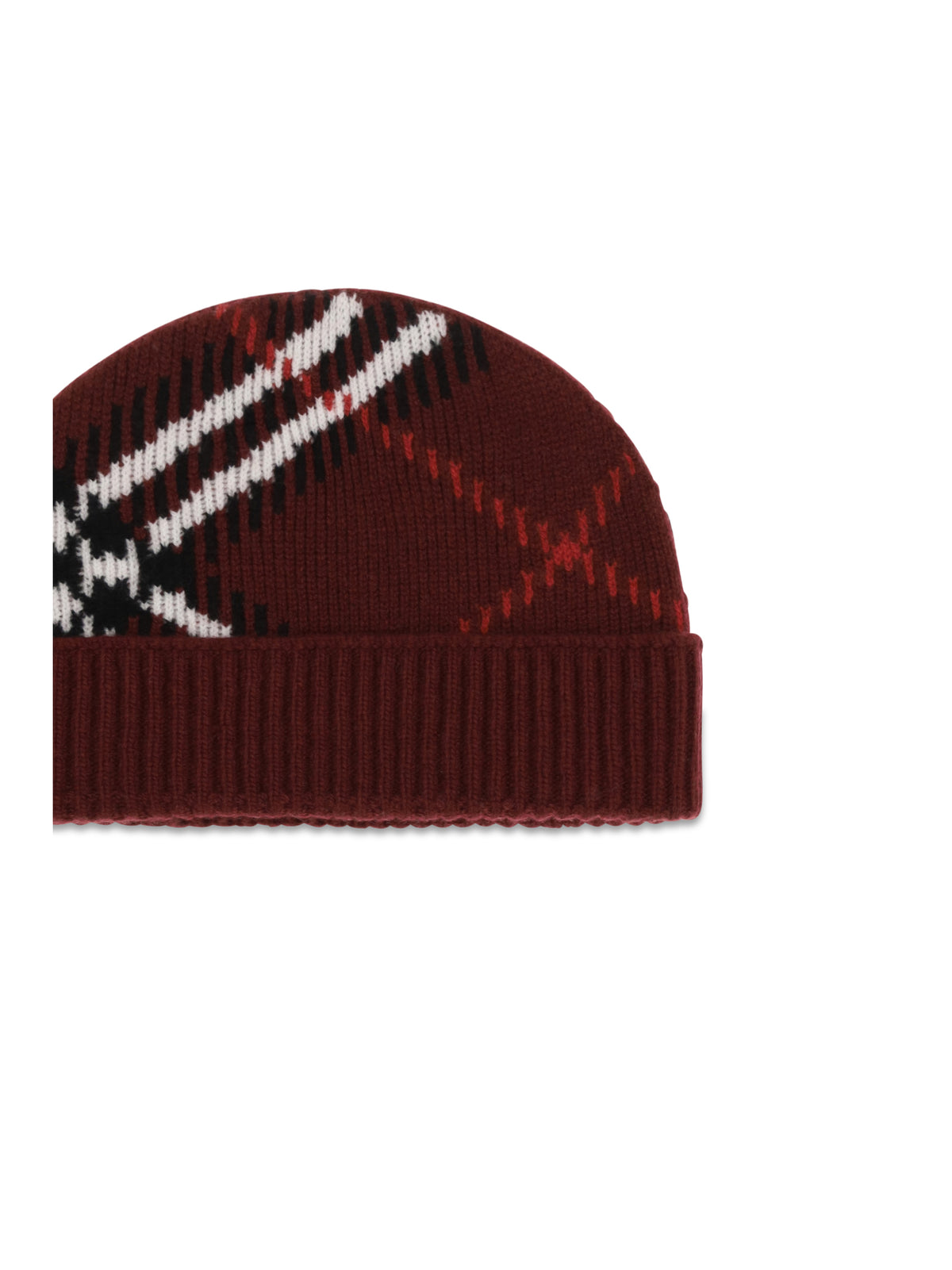 BURBERRY Burberry Women Cashmere Check Beanie
