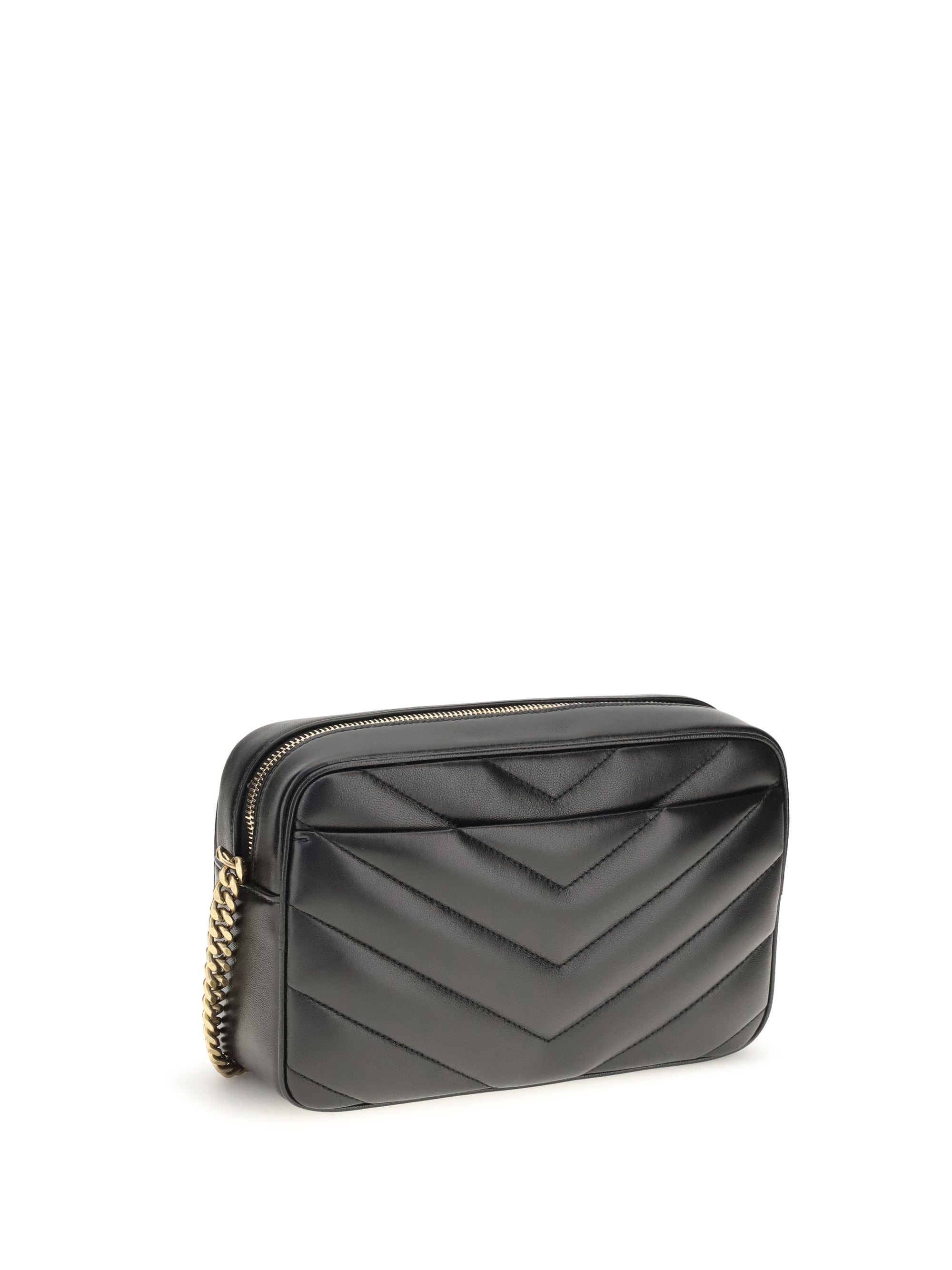 SAINT LAURENT Saint Laurent Women Loulou Matelassé Leather Crossbody Bag