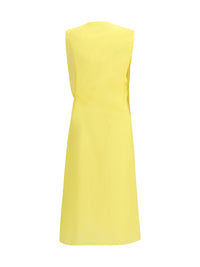 Jacquemus Women Drapped Midi Dress