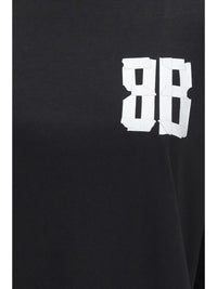 BALENCIAGA Balenciaga Women Glitter Logo T-Shirt