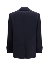 Burberry Men Wool Cashmere Pea Coat