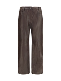 MAGDA BUTRYM Magda Butrym Women Straight-Leg Leather Pants