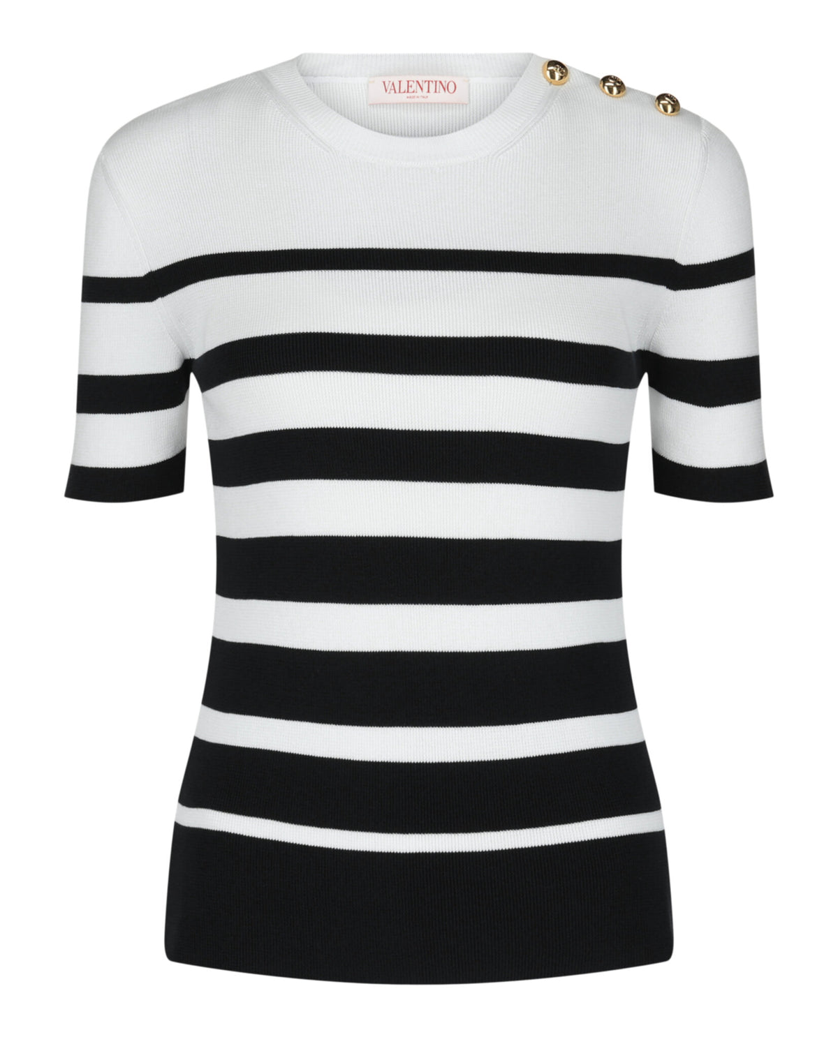 Valentino Valentino Womens Striped Sweater