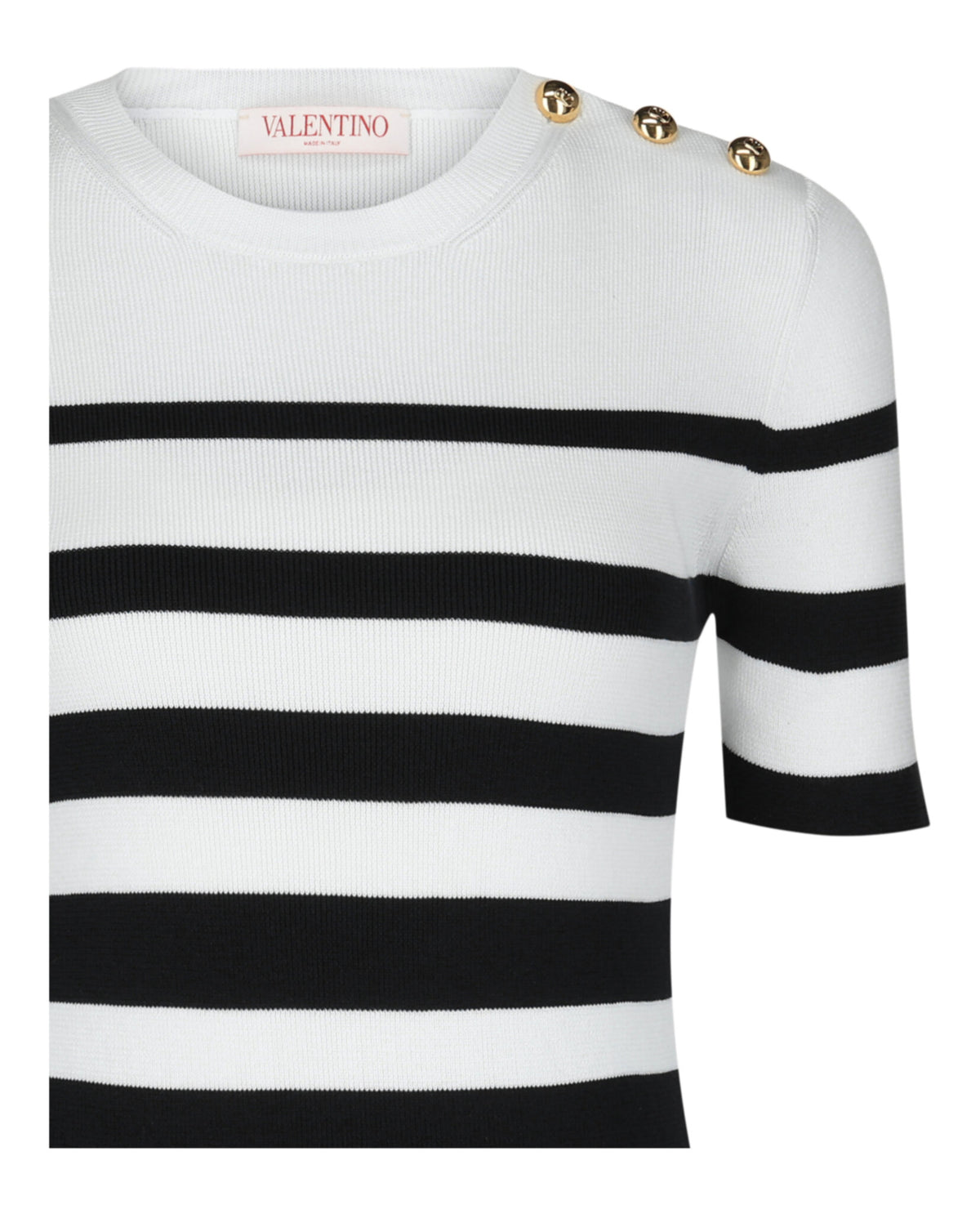 Valentino Valentino Womens Striped Sweater