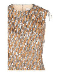 Valentino Womens Allover Embroidered Cocktail Mini Dress
