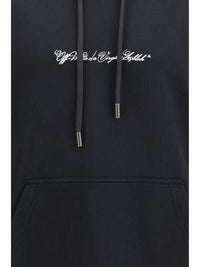 Off-White Men Script Arrow Diagonal Skate Hoodie