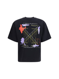 Off-White Men Archigeography Arrow Skate T-Shirt