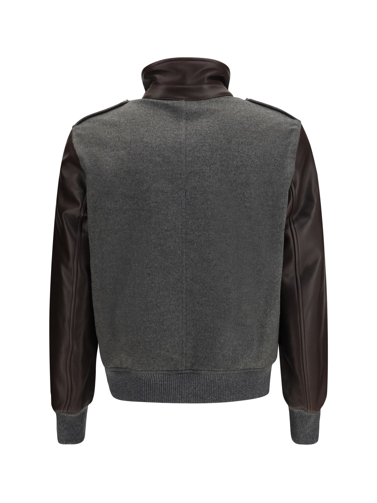 Brunello Cucinelli Men Membrane Finished Cashmere Beaver Bomber