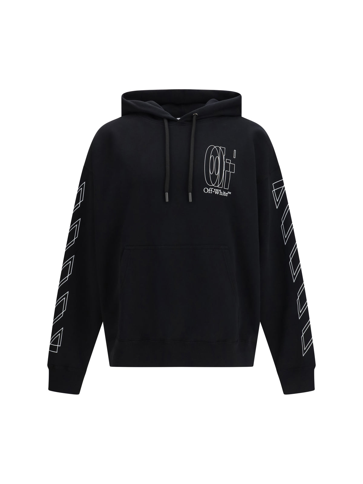 Off-White Men Big Double Arrow Skate Hoodie