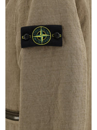 Stone Island Men Padded Cotton And Wool-Blend Jacket