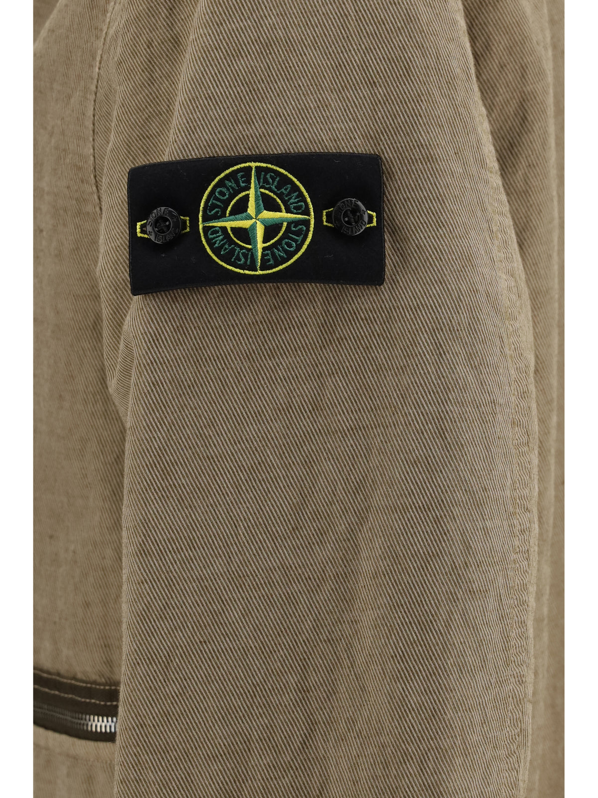 Stone Island Men Padded Cotton And Wool-Blend Jacket