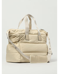 Moncler Quilted Tote Bag Kids Beige Blanket Sets
