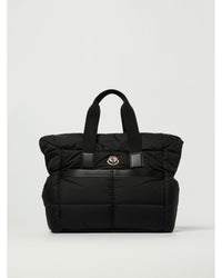 Moncler Lila Tote Bag Quilted Kids Black Blanket Sets